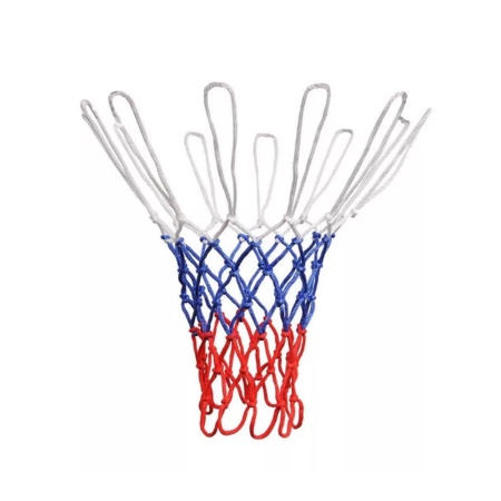 Купить Сетка баскетбольная, Д 3,5 мм, «Триколор», цветная в Спасске-Рязанском 
